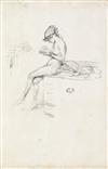 JAMES A. M. WHISTLER The Little Nude Model, Reading.